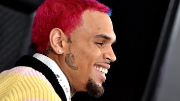 Chris Brown Got A Very Realistic Air Jordan 3 Tattoo On His Face And People Have Many Questions