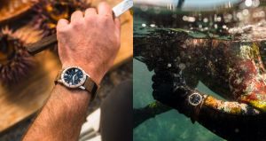 Huckberry x Zodiac Bronze Super Sea Wolf Dive Watch
