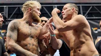 Fans Worried For Nate Diaz After Faceoff With Jake Paul