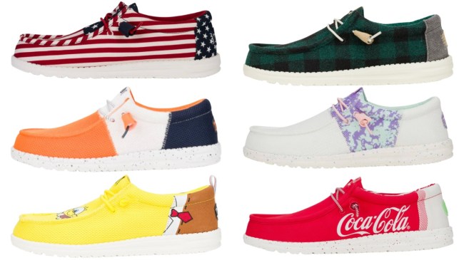 Shop HEYDUDE shoes on sale this week