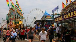 Street Food Worker Surprised With Day At The Fair Has The Best Time Of His Life Riding Rides (Video)