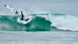 Pro Surfers Shield Their Eyes From Nasty Wipeout On Top Of Hidden Coral Reef In Australia (VIDEO)