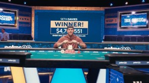 poker pro Seth Davies wins $250K Super High Roller at the 2025 World Series of Poker